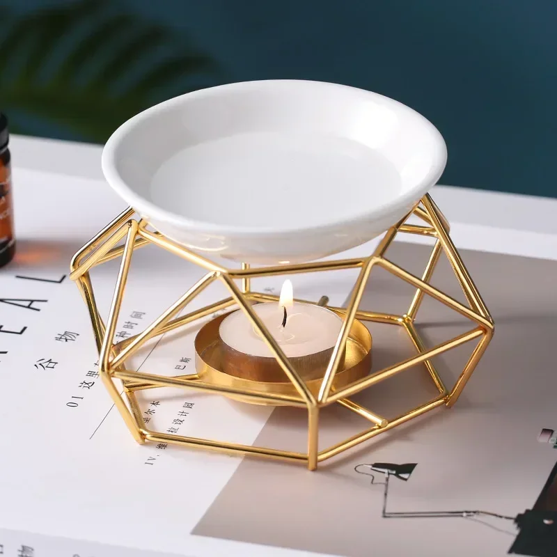 Candle Making Fragrance Oils - 1pcs Romantic Ceramic Tealight Candle Holder