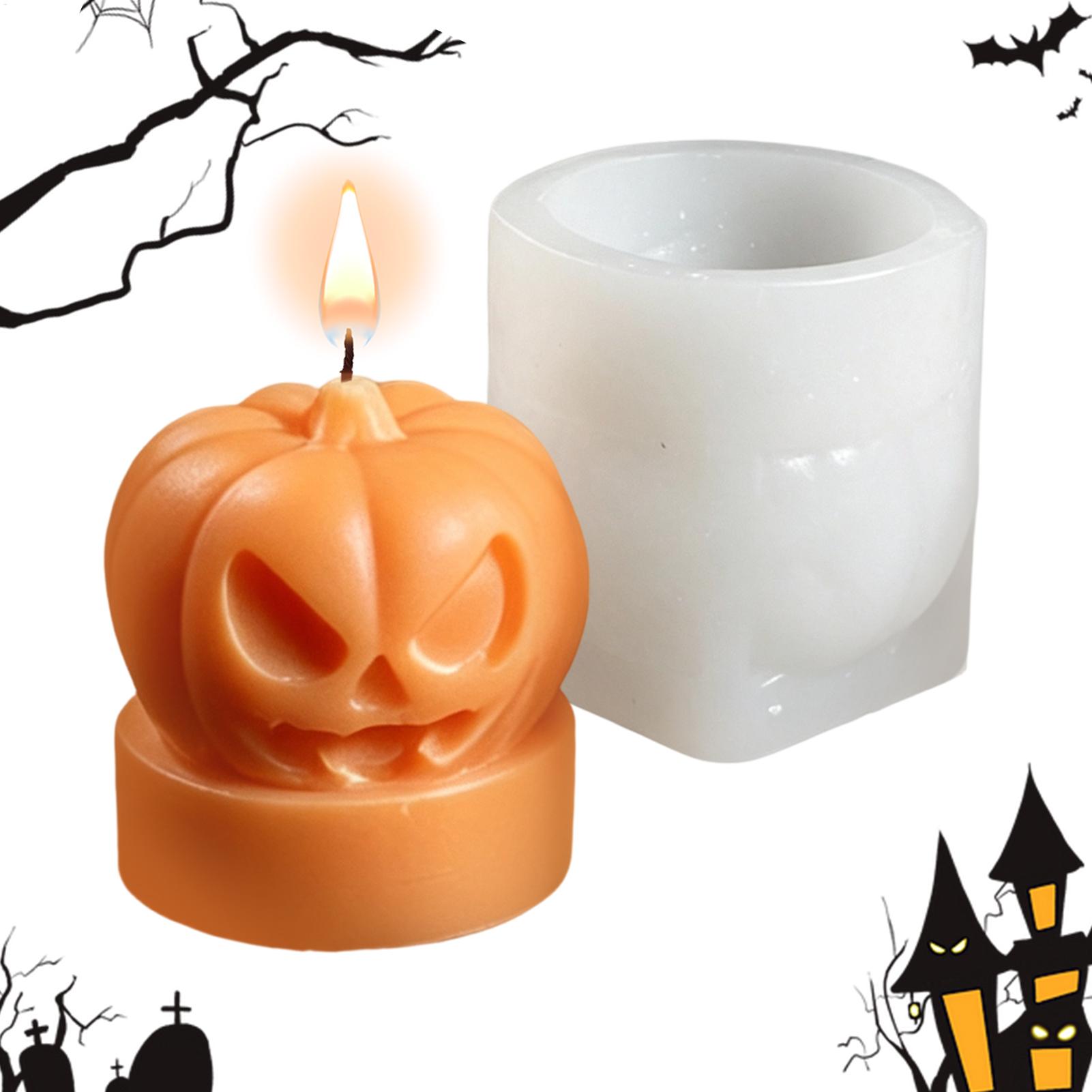 Halloween Pumpkin Candle Mold  - Candle Making Workshops review and price