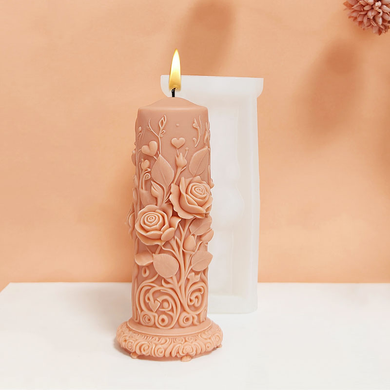 European-Style Red Rose Heart- - Candle Making Vinings review and price
