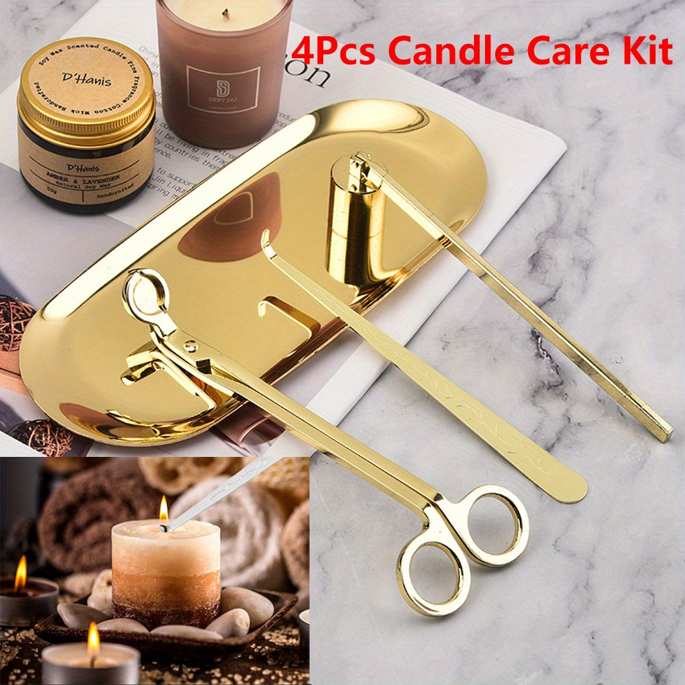 4pcs/set Luxury Candle Care Ki - Candle Making Items review and price