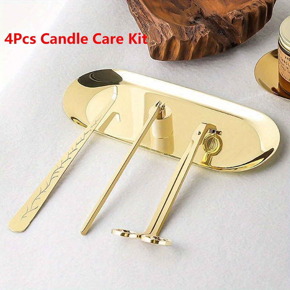 4pcs/set Luxury Candle Care Ki - Candle Making Items review and price