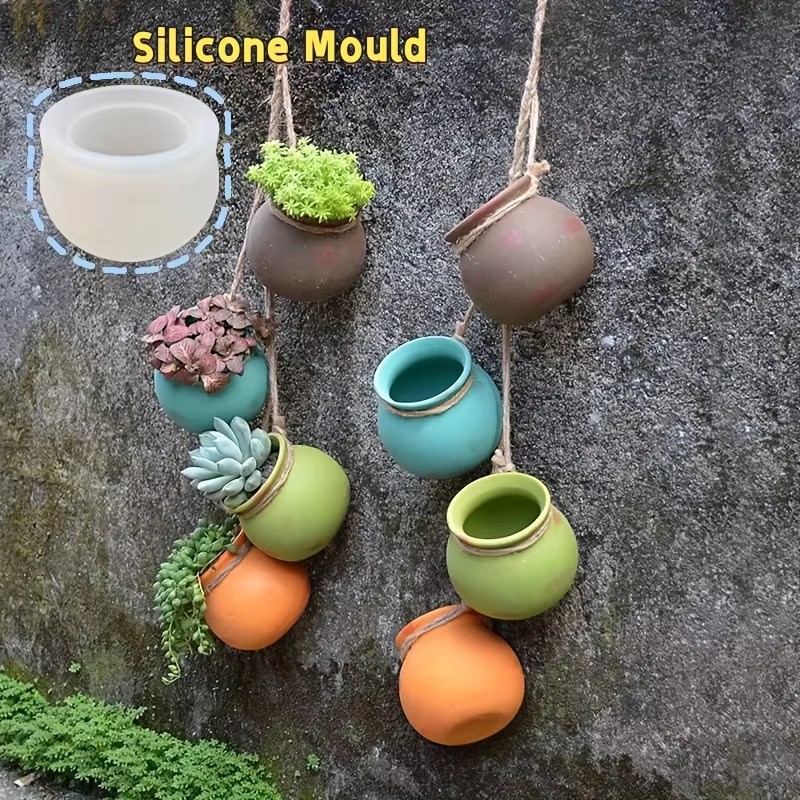 Silicone Flower Pot Molds, Res - Candle Making Items review and price