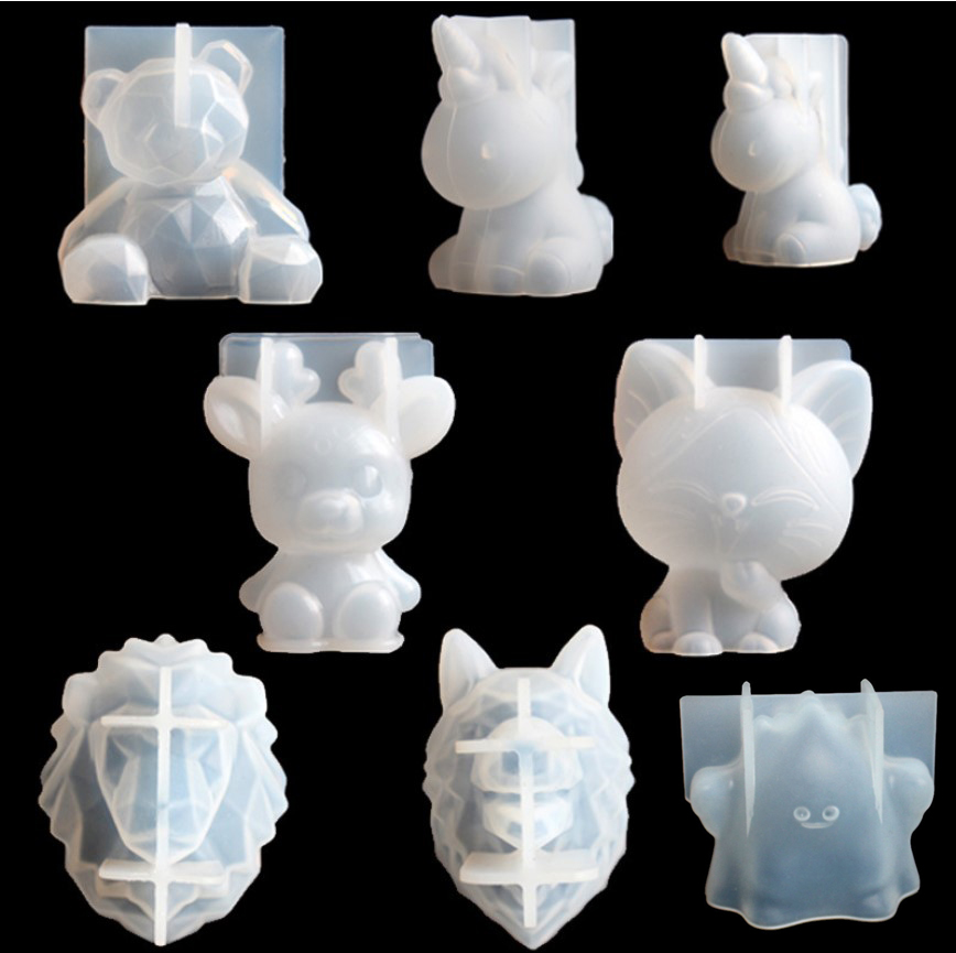 Transparent Unicorn Silicone E - Candle Making Items review and price