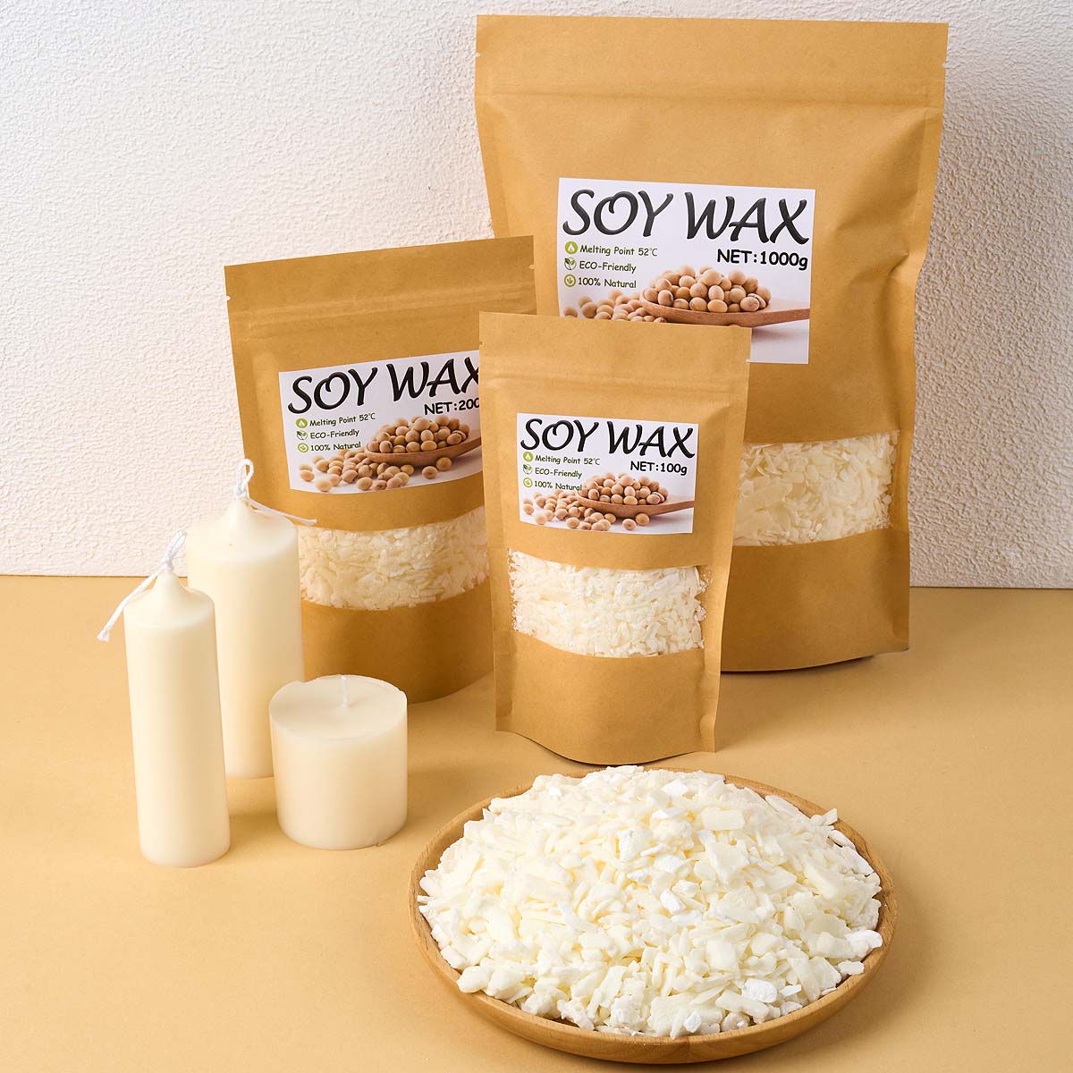 1 Pounds Pure White Soy Wax Fo - Candle Making Uk review and price