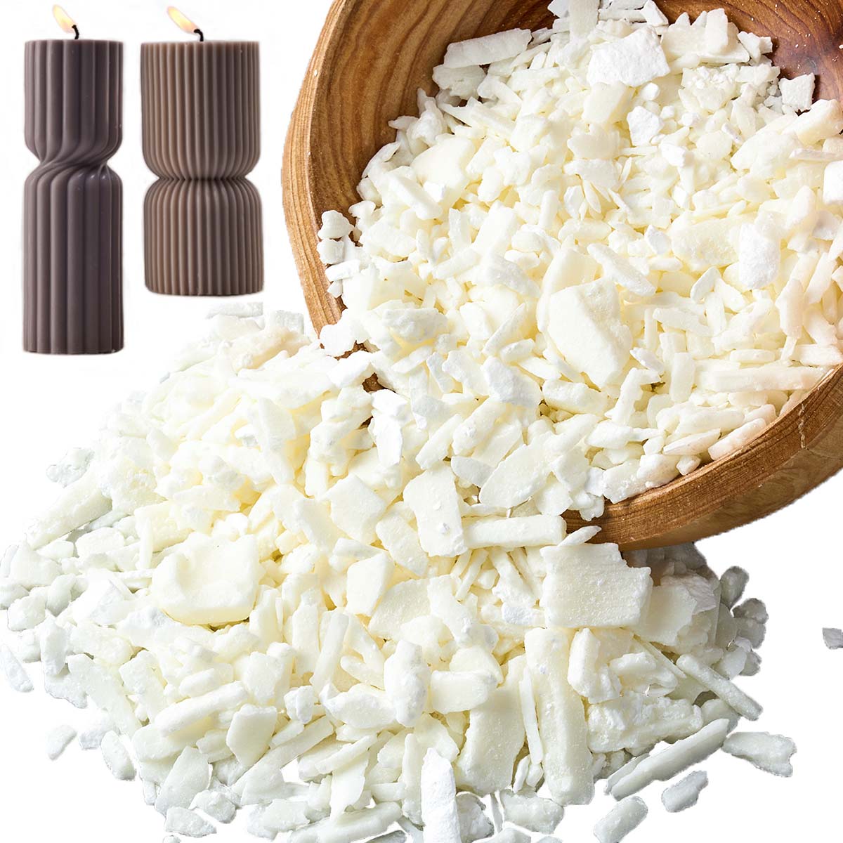 1 Pounds Pure White Soy Wax Fo - Candle Making Uk review and price