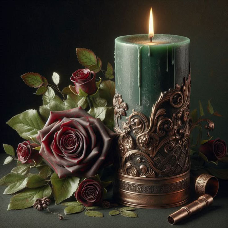 Vintage Baroque Vine Relief Co - Candle Making Vinings review and price