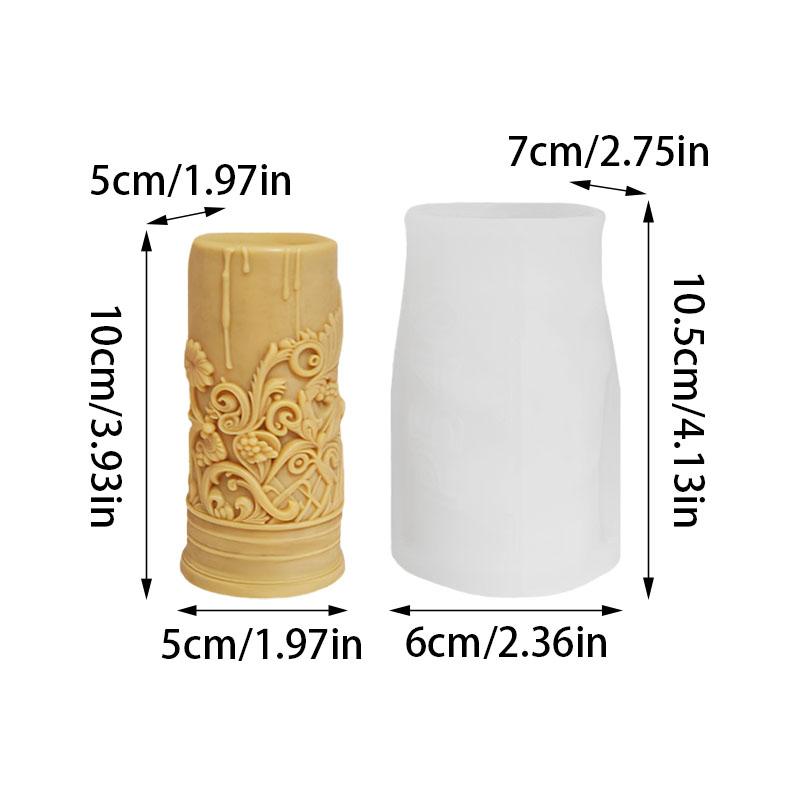 Vintage Baroque Vine Relief Co - Candle Making Vinings review and price