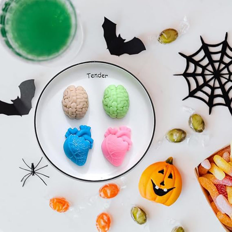 Human Brain And Heart Silicone - Candle Making Activity review and price