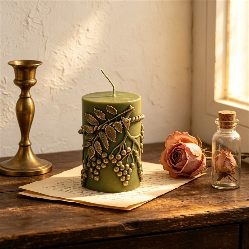 Rustic Relief Berry Foliage Vi - Candle Making Vinings review and price