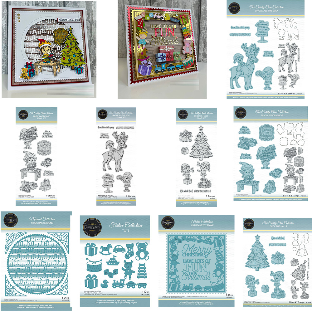 Santa's Workshop Toys Die Set  - Candle Making Workshops review and price