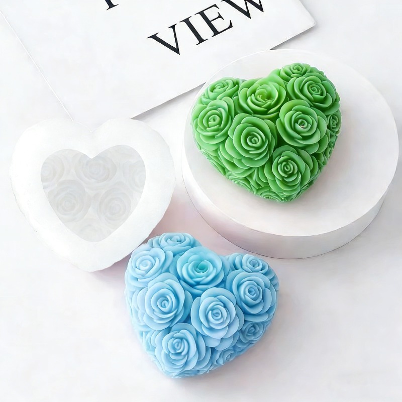 DIY Love Rose Flowers Valentin - Candle Making Uk review and price