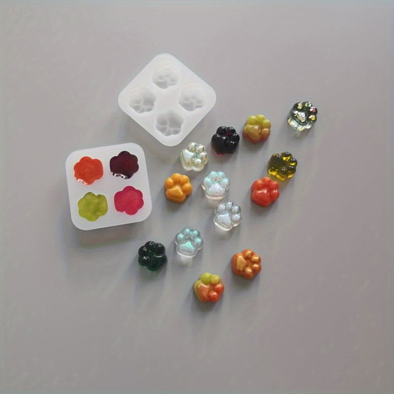 1Cat Paw Pattern Silicone Mold - Candle Making Items review and price