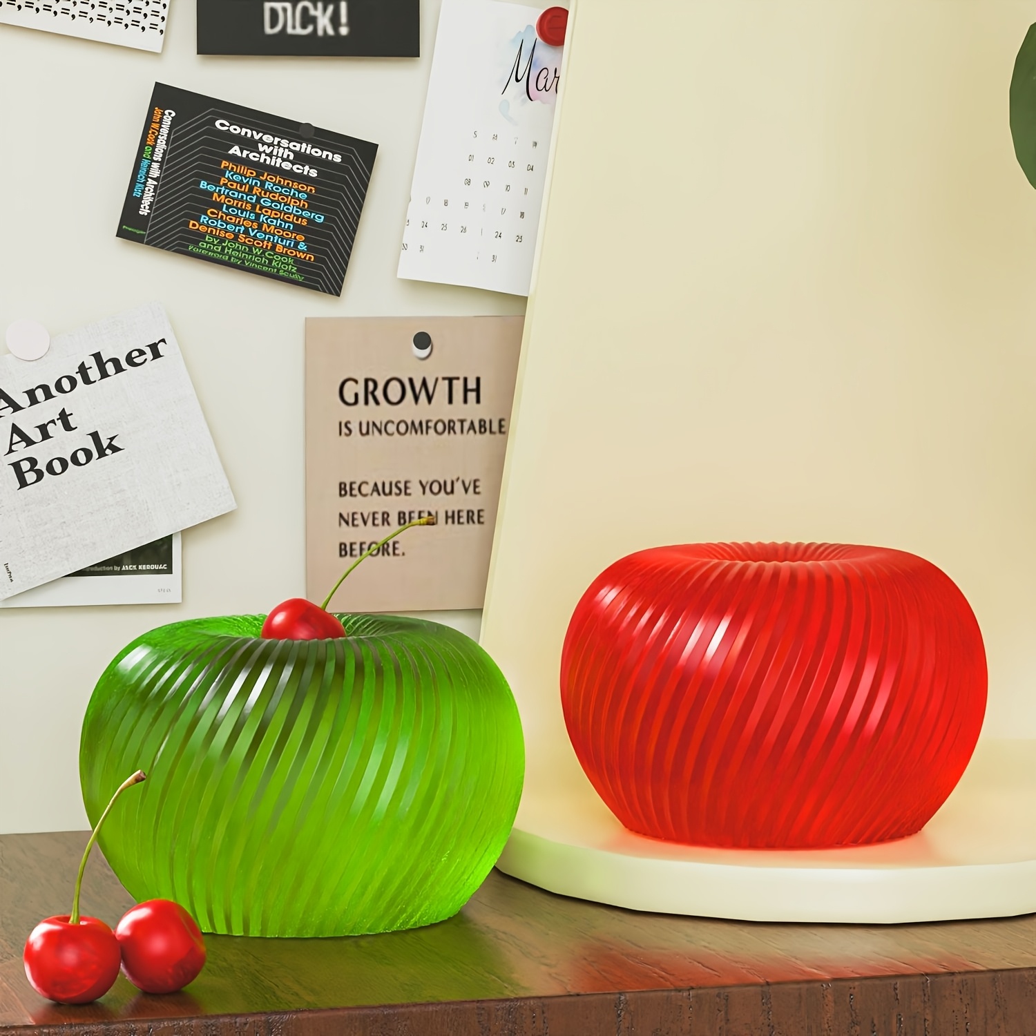 A trendy red apple silicone mo - Candle Making Items review and price