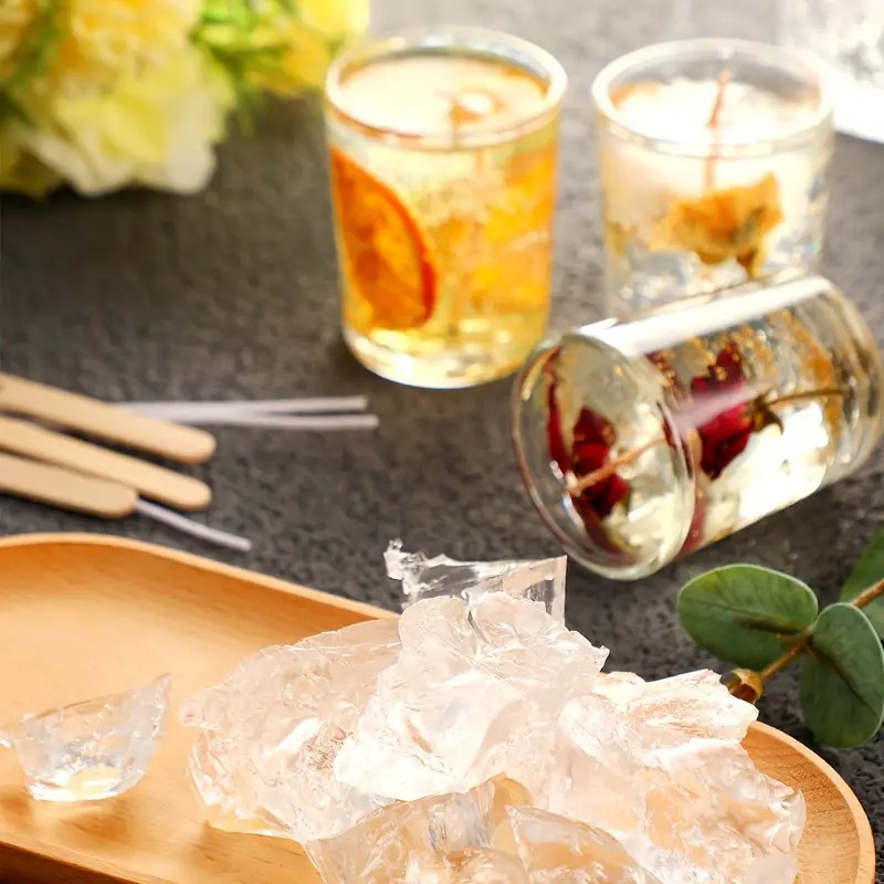 Transparent Crystal Wax, Jelly - Candle Making Activity review and price